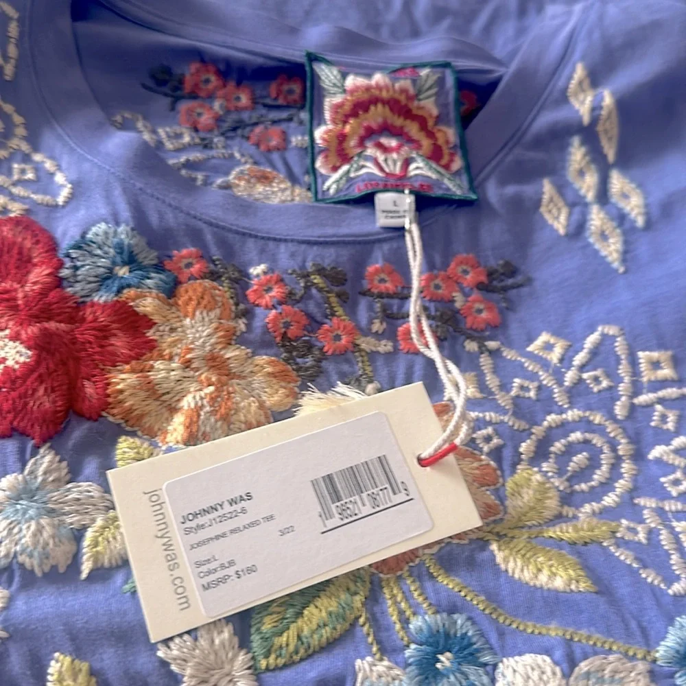 Johnny Was Josephine Relaxed Tee - Picture 6 of 7